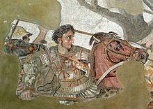 Bucephalus in battle